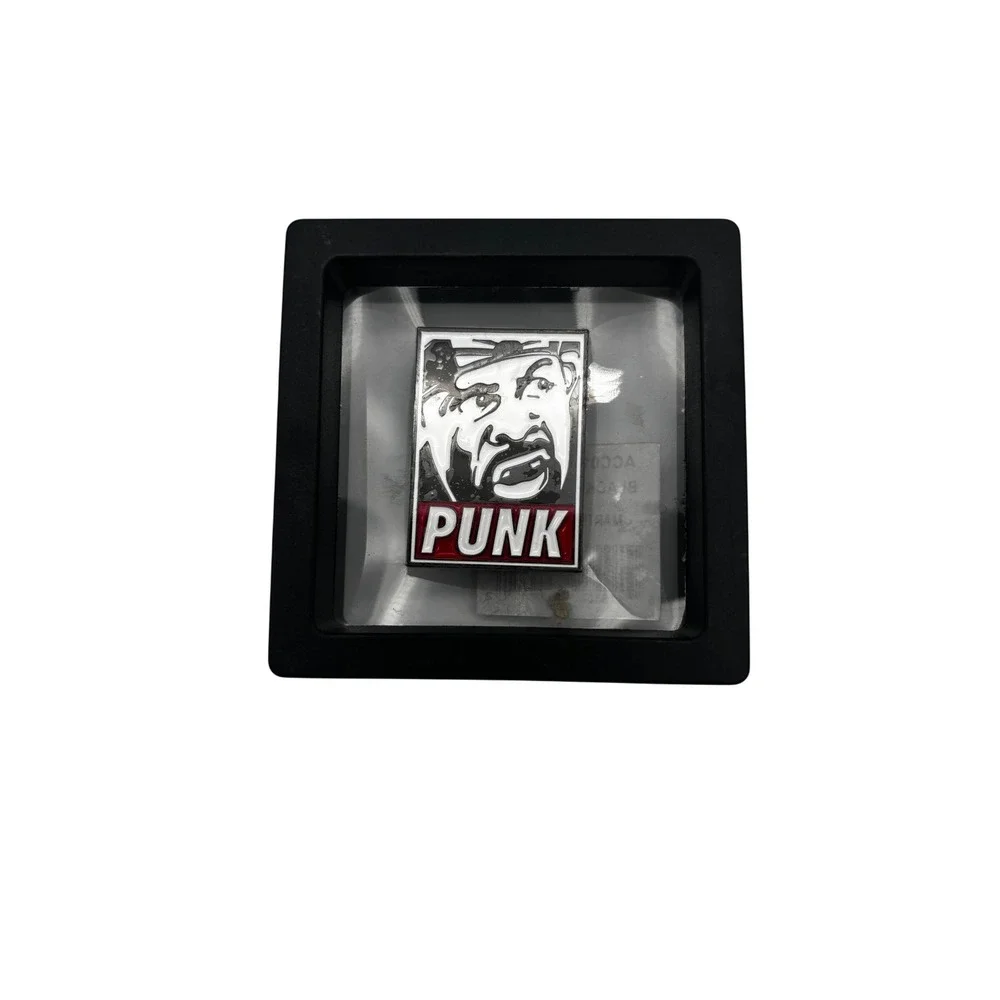 Martin Punk Pin Black White Red Enamel Collectible